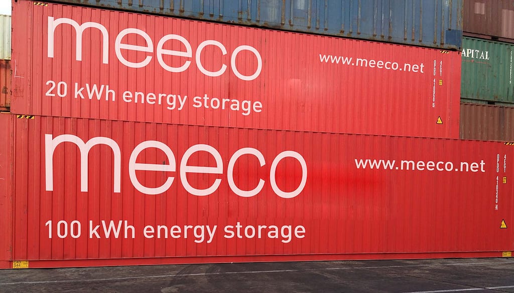 meeco logistics for self-consumption installation