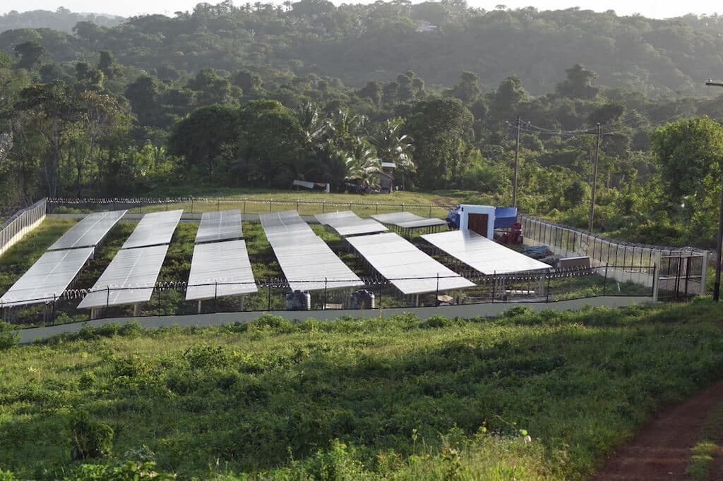 sun2fix solar energy plants on school property.