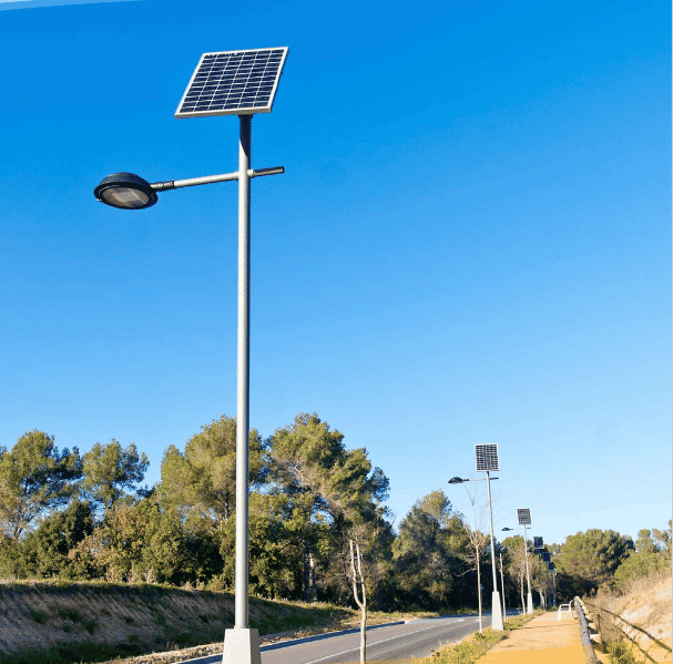 Clean energy street lighting
